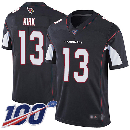 Arizona Cardinals Limited Black Men Christian Kirk Alternate Jersey NFL Football #13 100th Season Vapor Untouchable->arizona cardinals->NFL Jersey